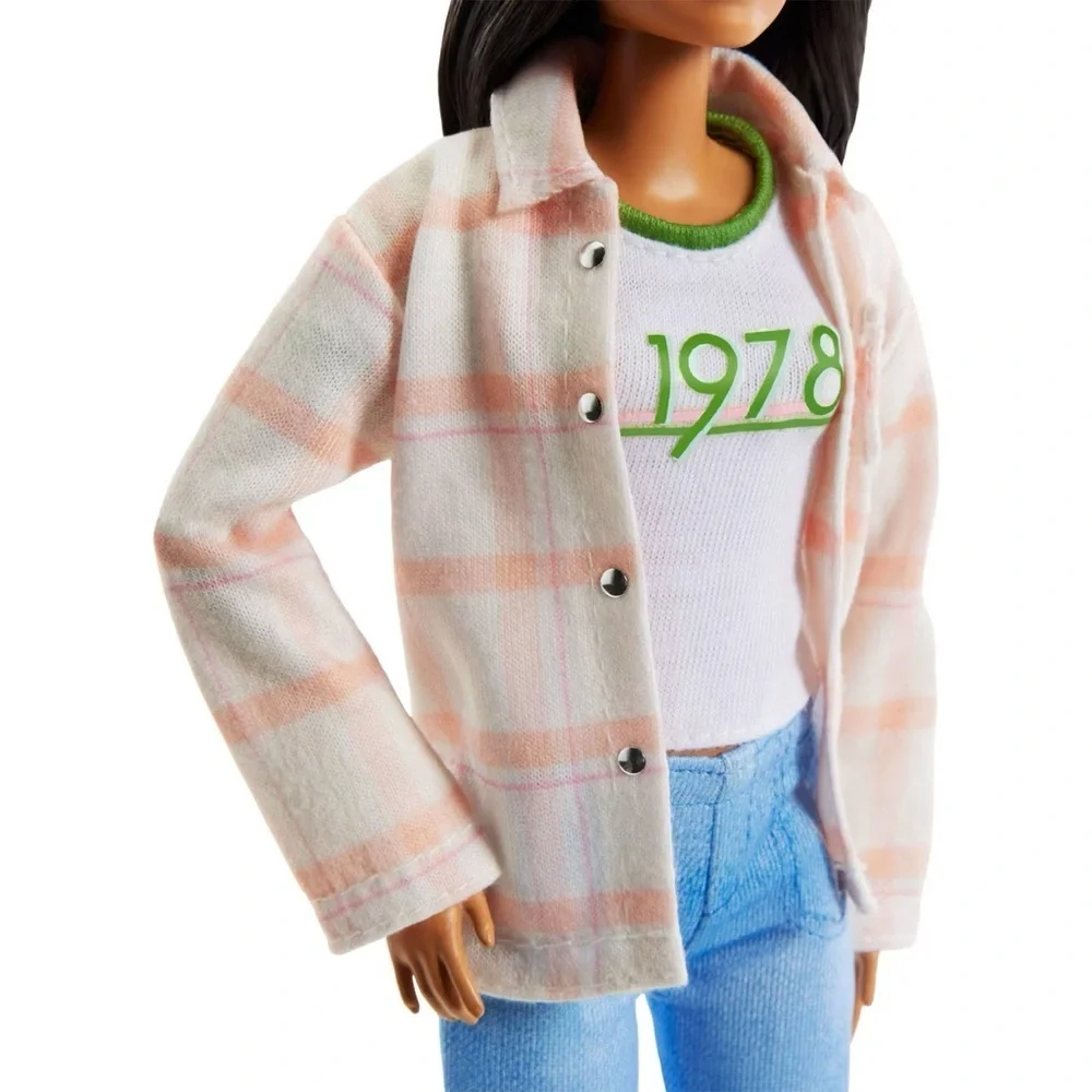 Joanna Gaines Barbie Doll in Jeans & Top with Roller Skates Magnolia Target